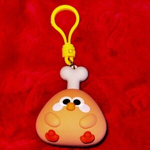 MINISO Lovely Chicken Fat Dundun Autumn Garden Keychain | Chicken Leg NO BOX